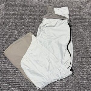 Nike‎ ACG Mens Storm FIT Snow Ski Pants Size S Gray Tan Waterproof